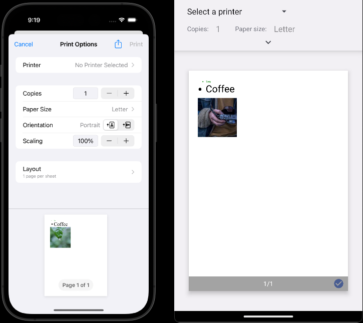 GitHub BarisCanYesil/capacitorpluginprinter Capacitor plugin for