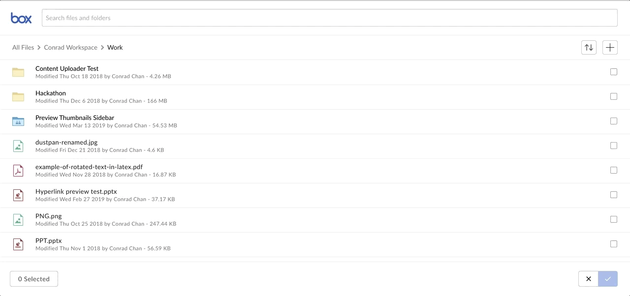 perf(picker): Fetch Shared Link info on select by ConradJChan · Pull ...