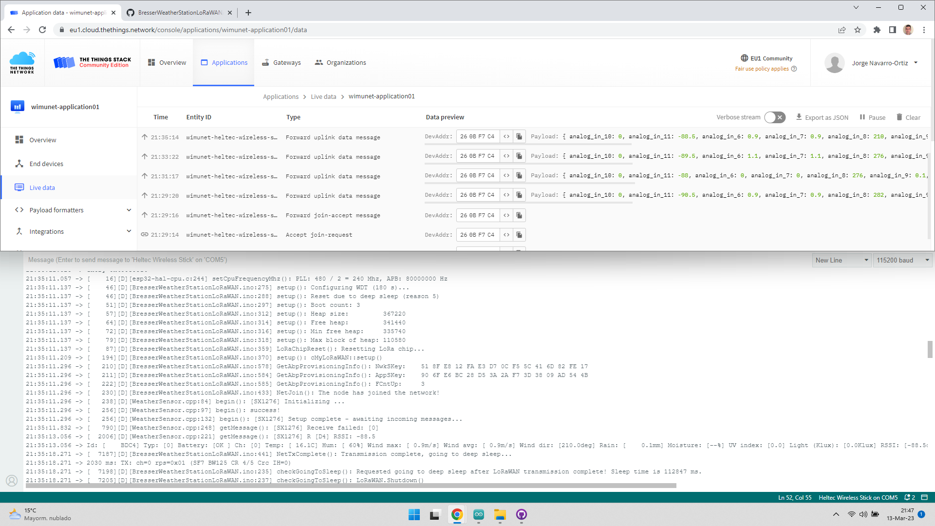 GitHub - jorgenavarroortiz/BresserWeatherStationLoRaWAN