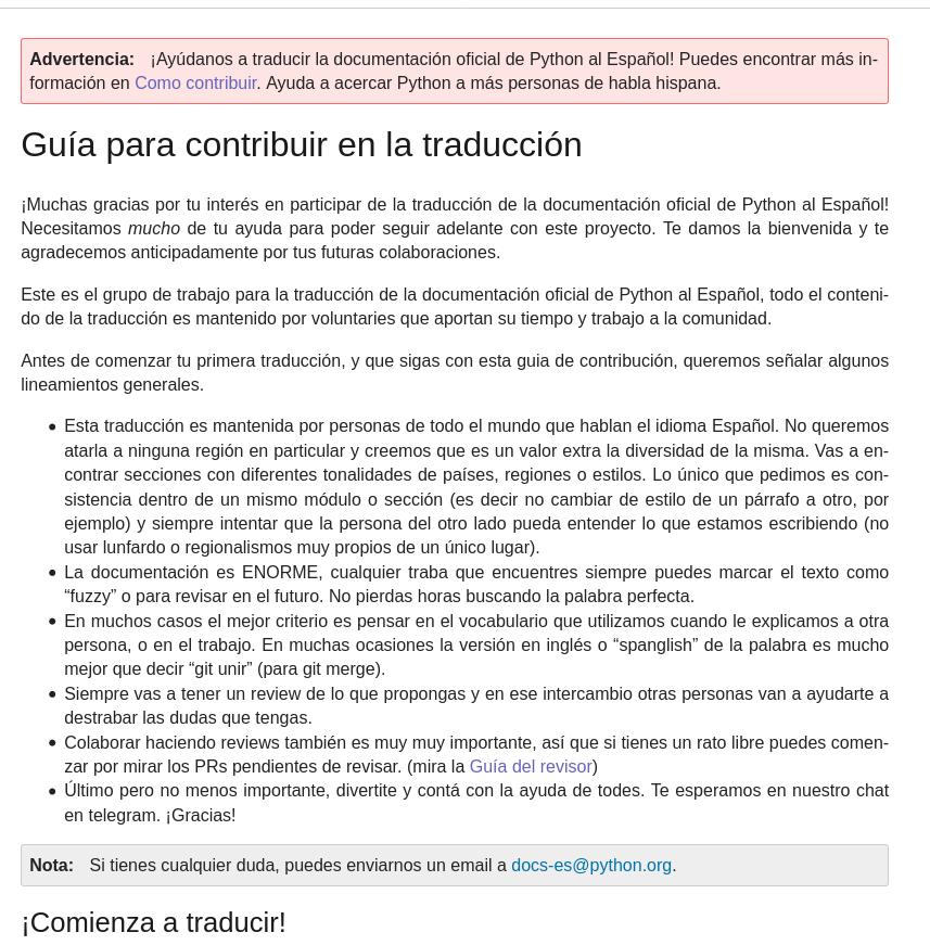 Screenshot_2020-09-29 Guía para contribuir en la traducción — Documentación de Python en Español -- 3 8 3rc1