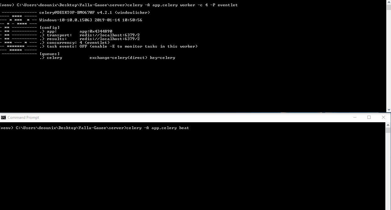 Celery beat wont work if I didn't set log-level=debug -_- · Issue #5284 ...