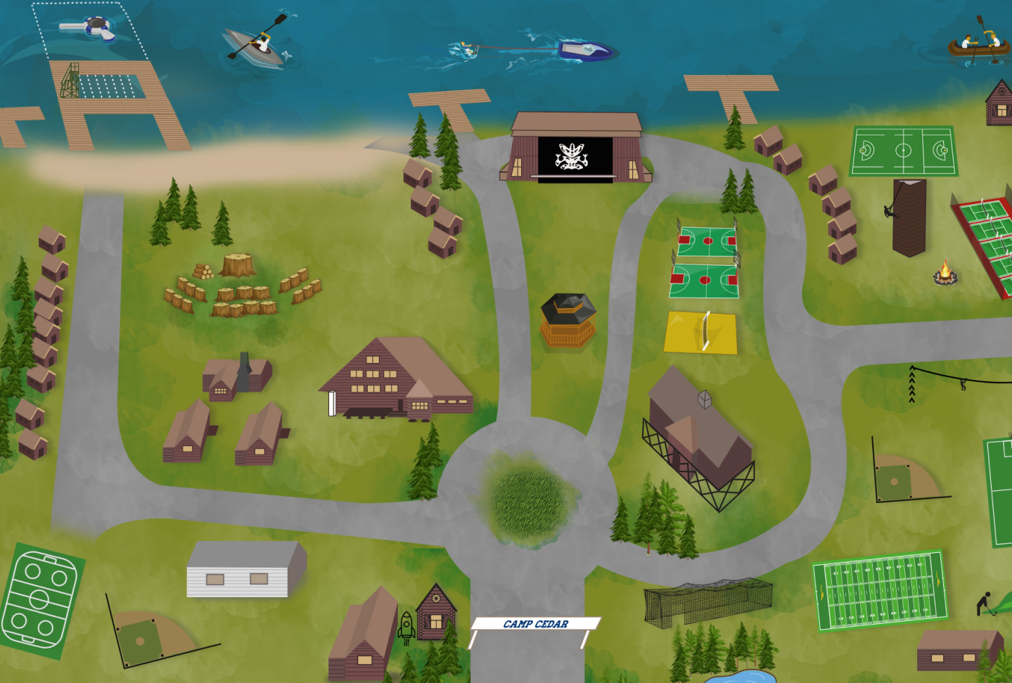 How to Pan and Zoom Image, add Markers on it and move markers as it is