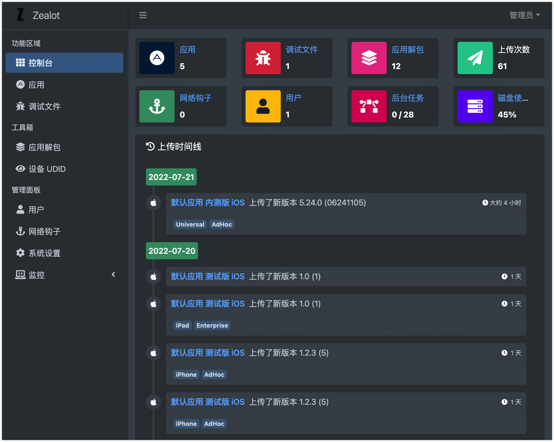 Dashboard