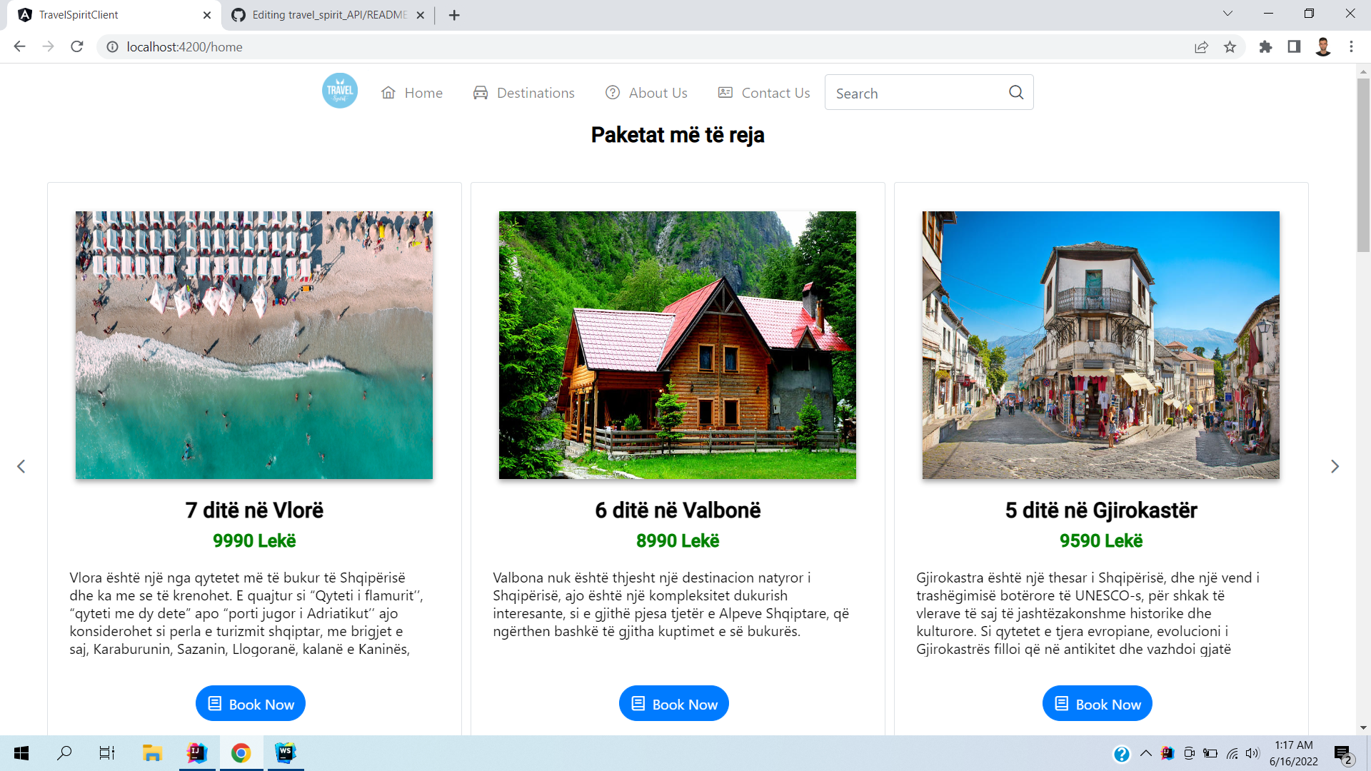 GitHub - dhstambolliu/travel_spirit_client: front end for travel agency ...