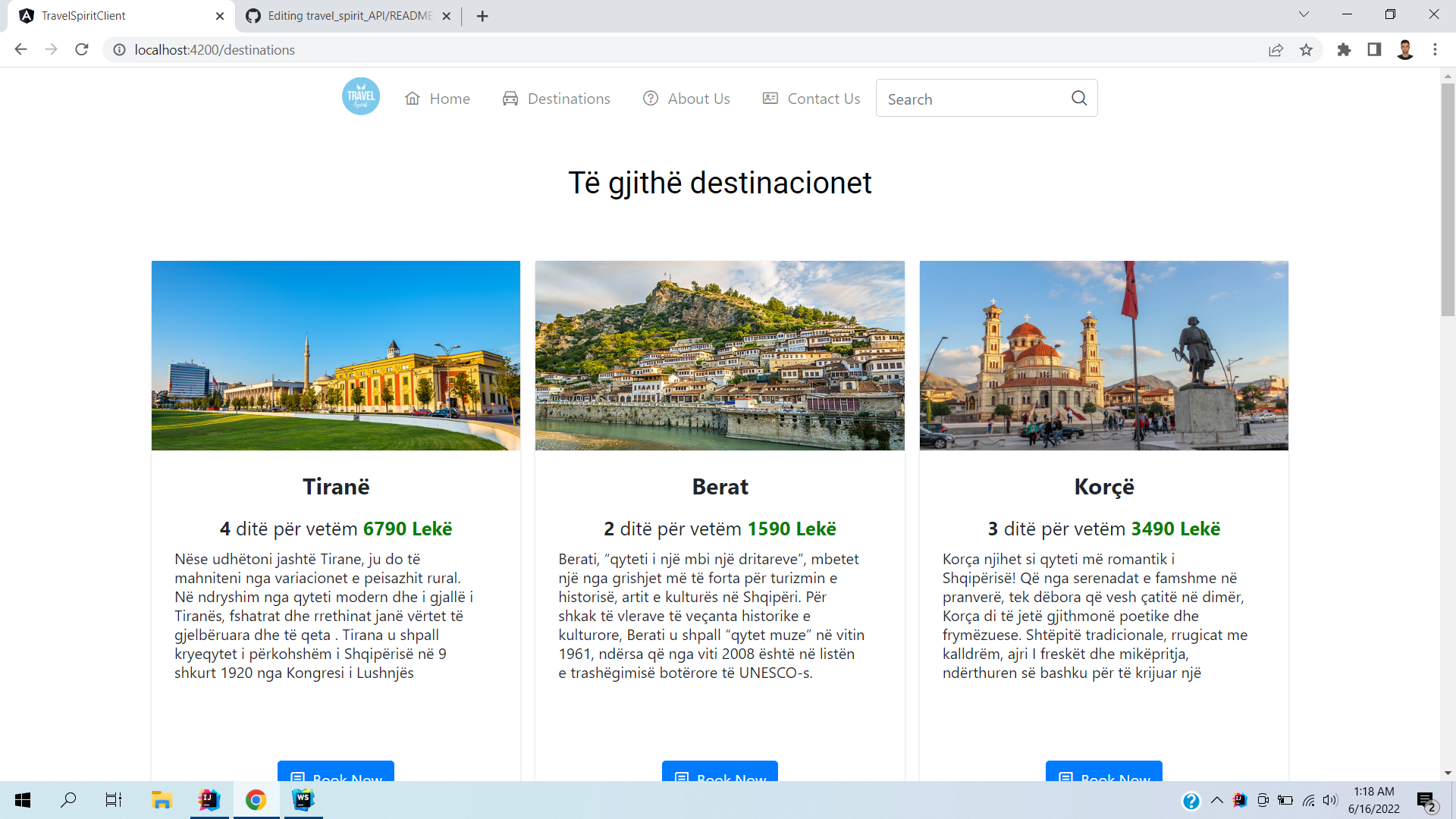 GitHub - dhstambolliu/travel_spirit_client: front end for travel agency ...