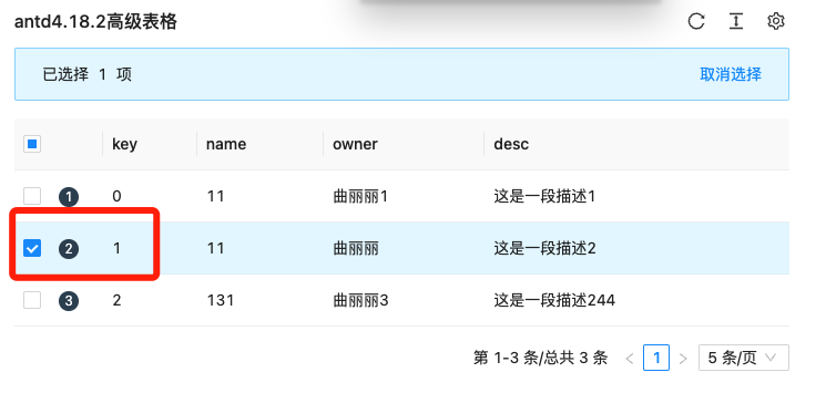 Protable defaultSelectedRowKeys not work 🐛[BUG] · Issue #4424 · ant ...