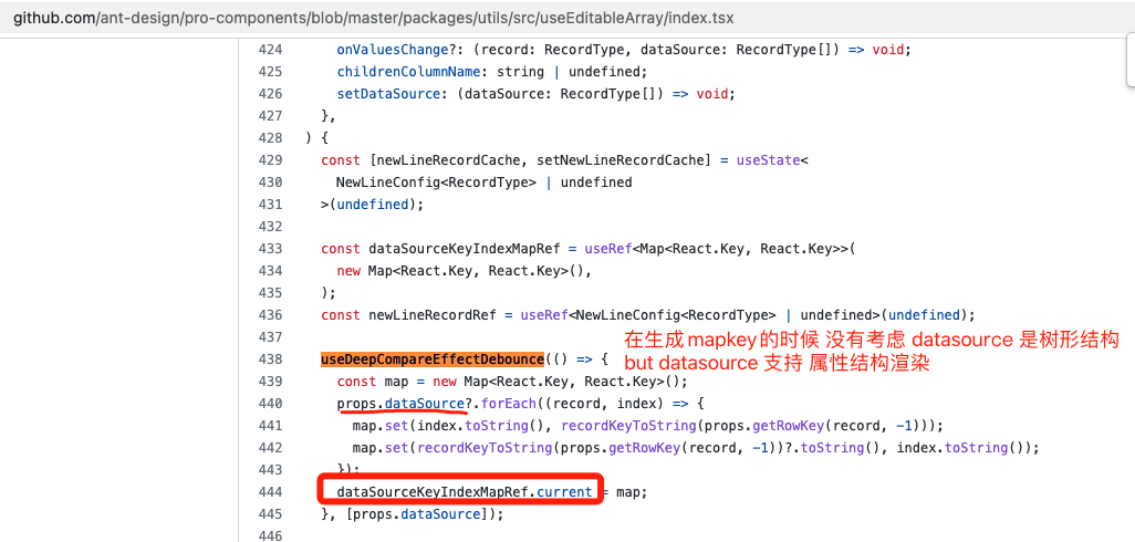 pro-table useEditableArray 对于树形table未处理的错误 🐛[BUG] · Issue #4459 · ant ...