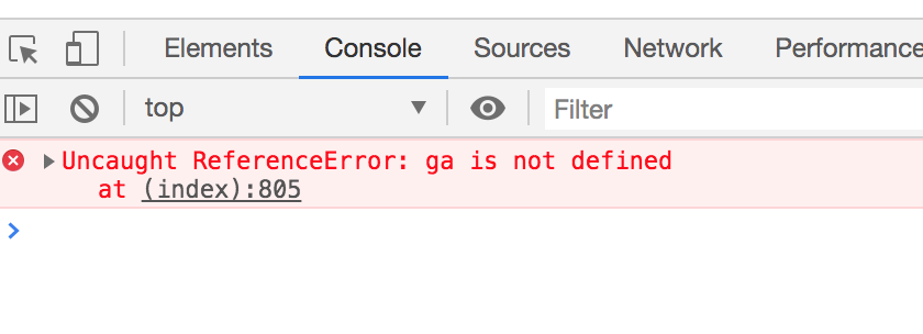 Referenceerror a is not defined