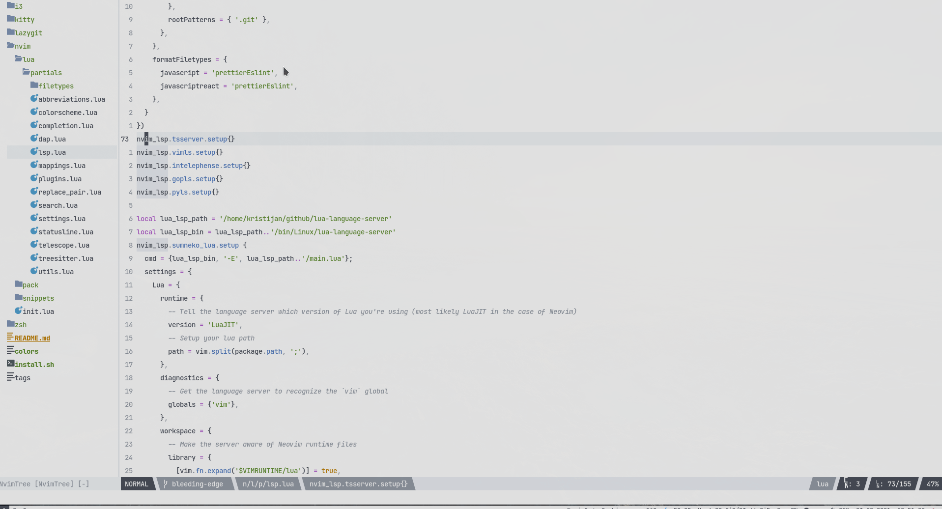 Disable sidescrolloff in rename window · Issue #58 · nvimdev/lspsaga ...