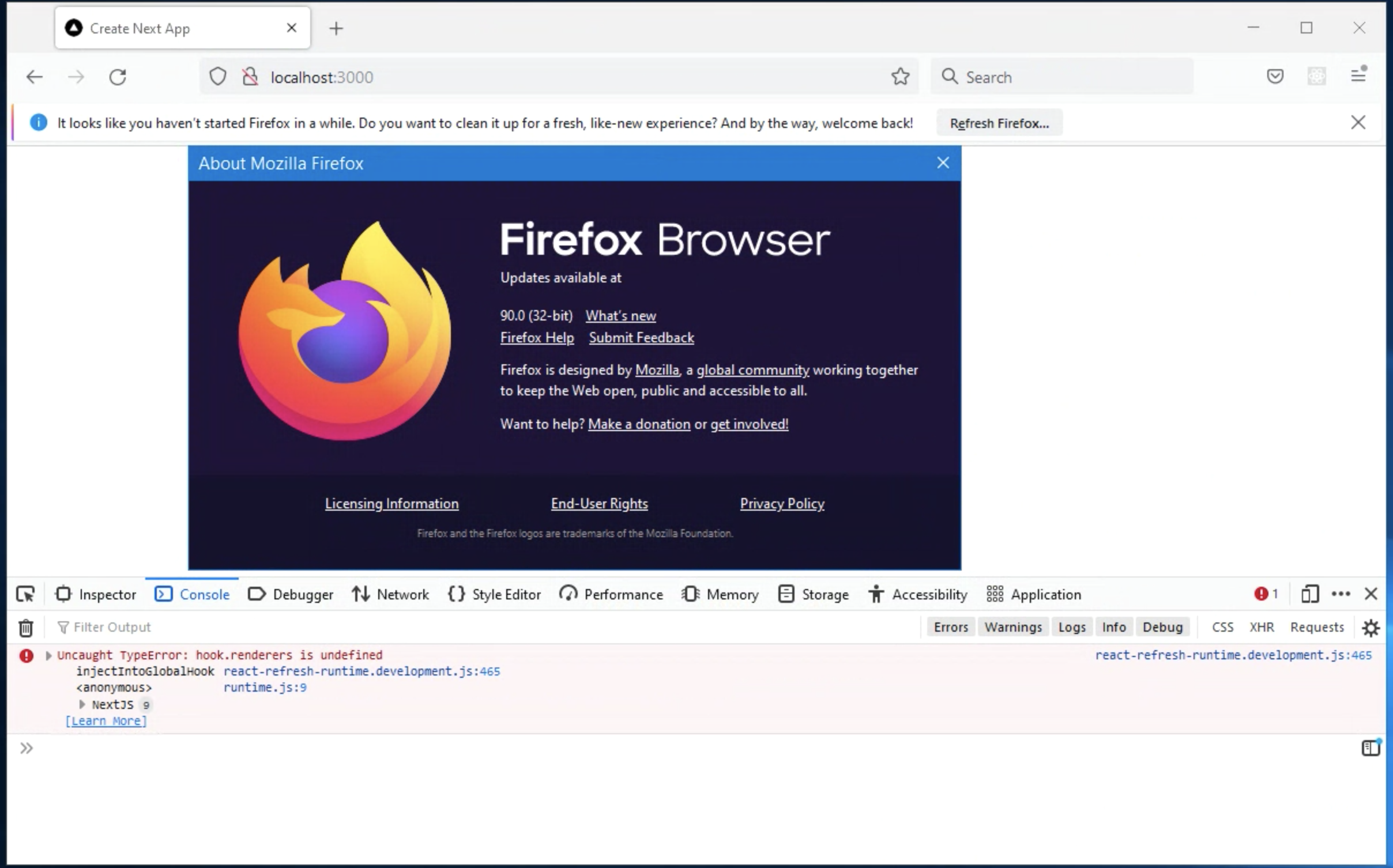 Dev server is not working in windows firefox · Issue #28873 · vercel ...