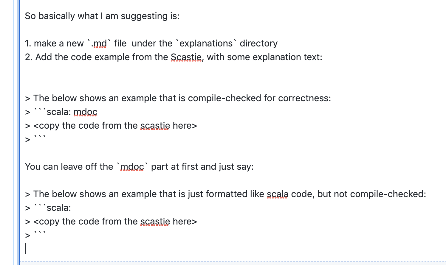 Better documentation of `=` vs ` ` · Issue 2087 · chipsalliance