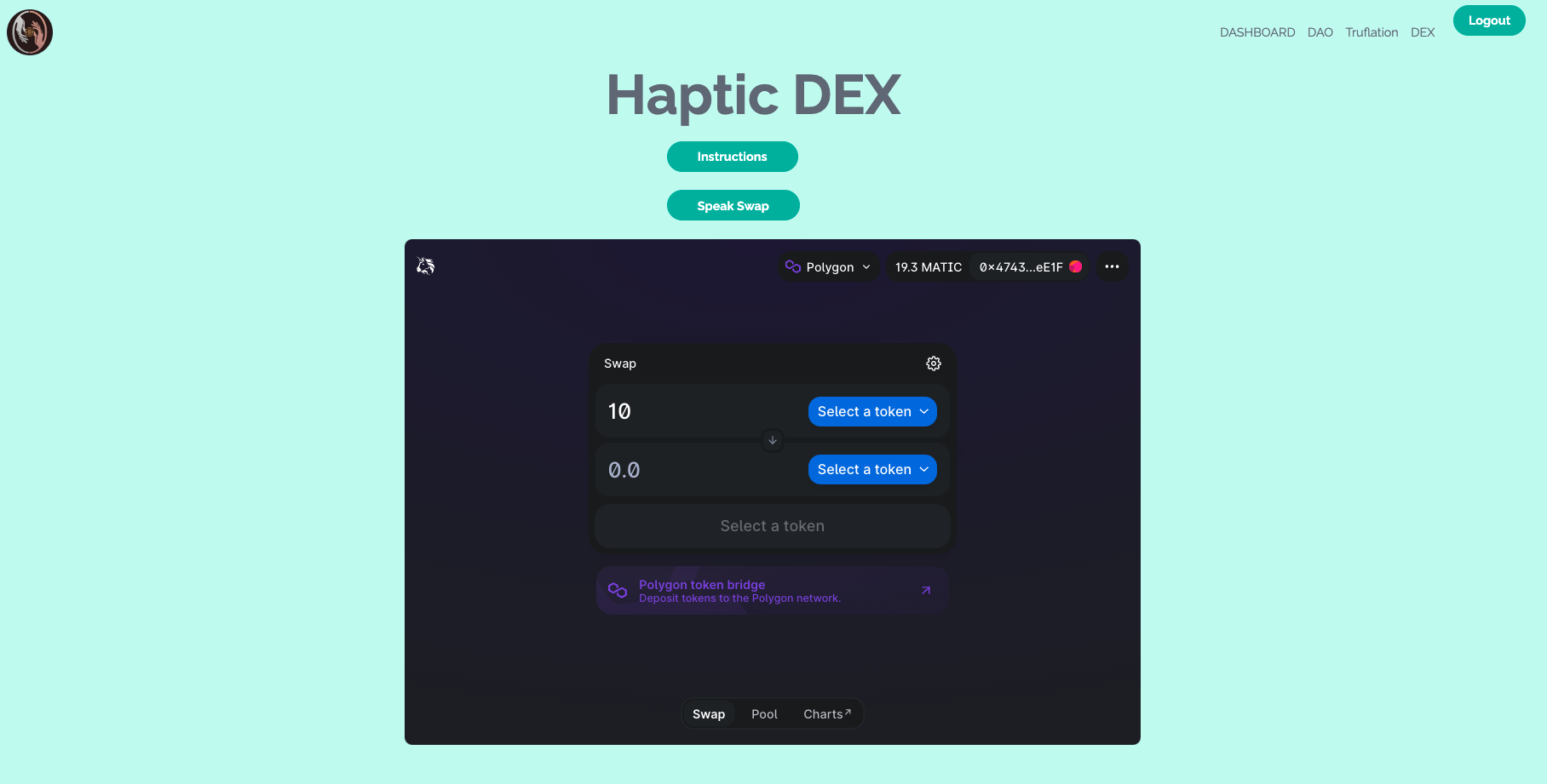 GitHub - DecoratedWings/HapticDao: Haptics enabled Dapp that has ...