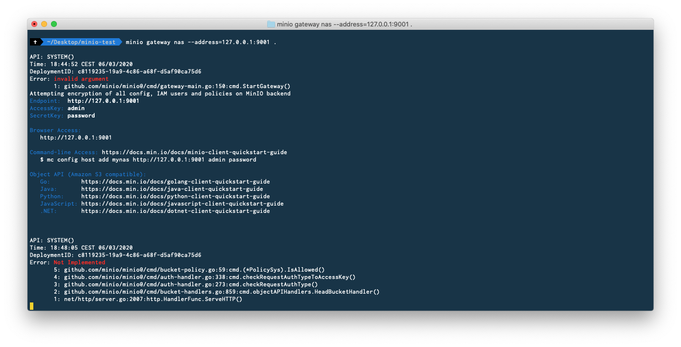 Bucket policies are broken in gateway nas mode · Issue #9764 · minio ...