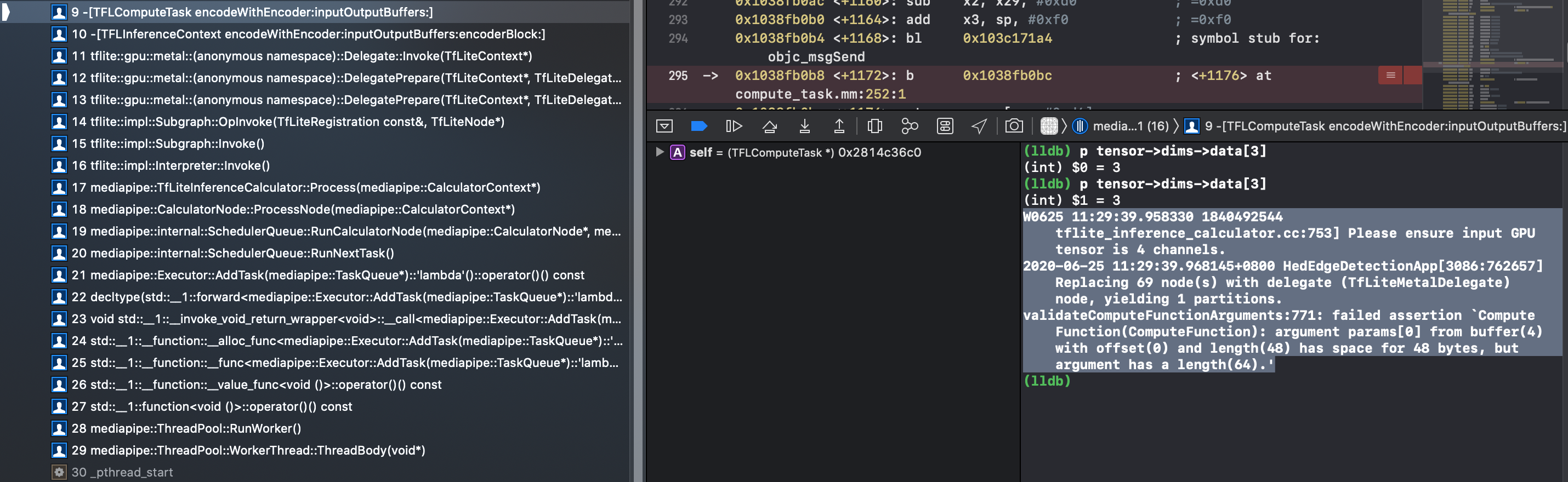 android works but ios crash · Issue #845 · google-ai-edge/mediapipe ...