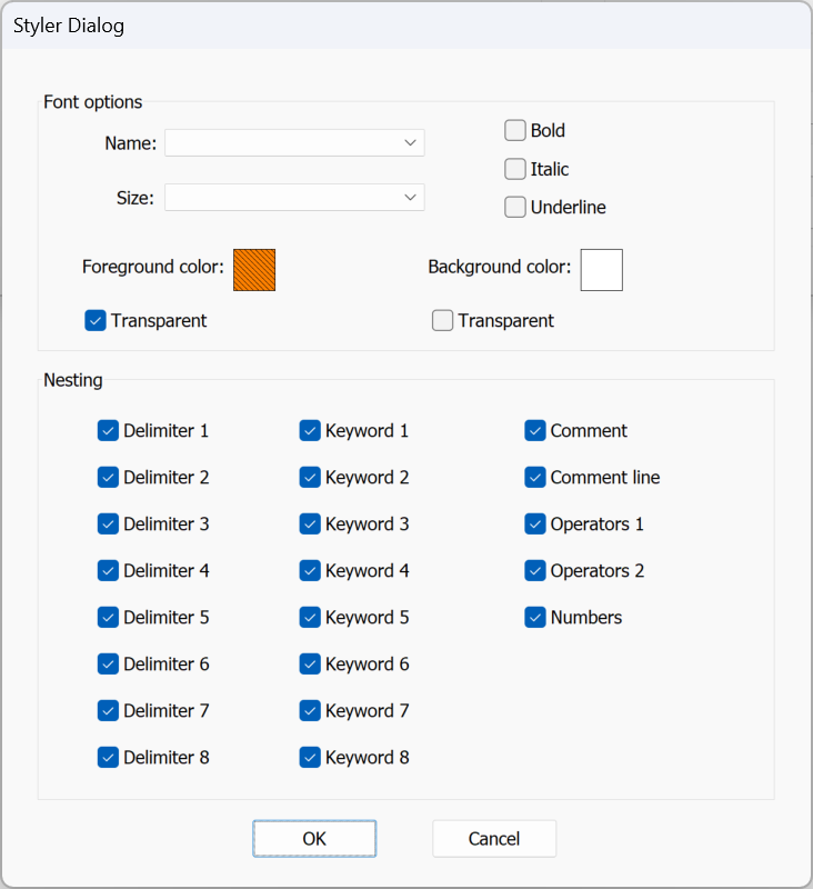 Consider keywords that are nested within delimeters · Issue 14036