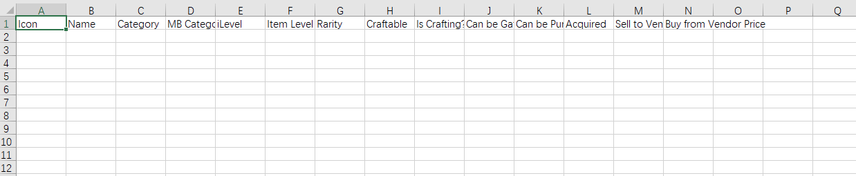 Game Csv The Export to CSV is not printing results for any Game Item Filters ...