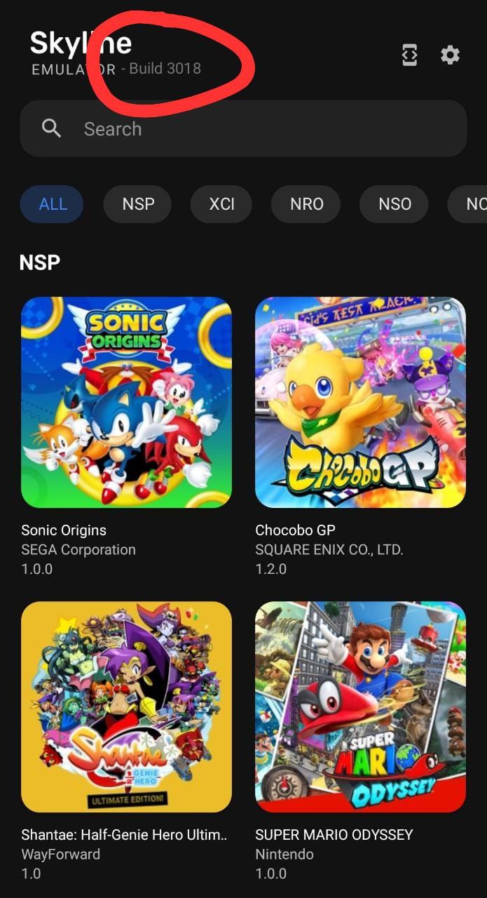 [Feature Request] Build number on main screen · skyline-emu skyline ...