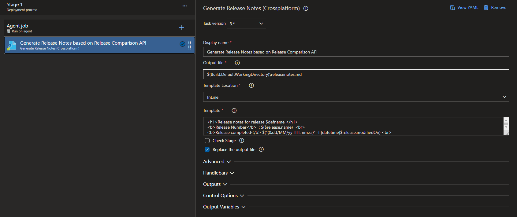 The template is not on handlebars format, load template has been