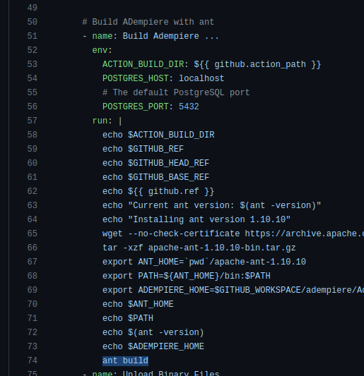 Github Build Action: Restore Database Only When XML Files Involved ...