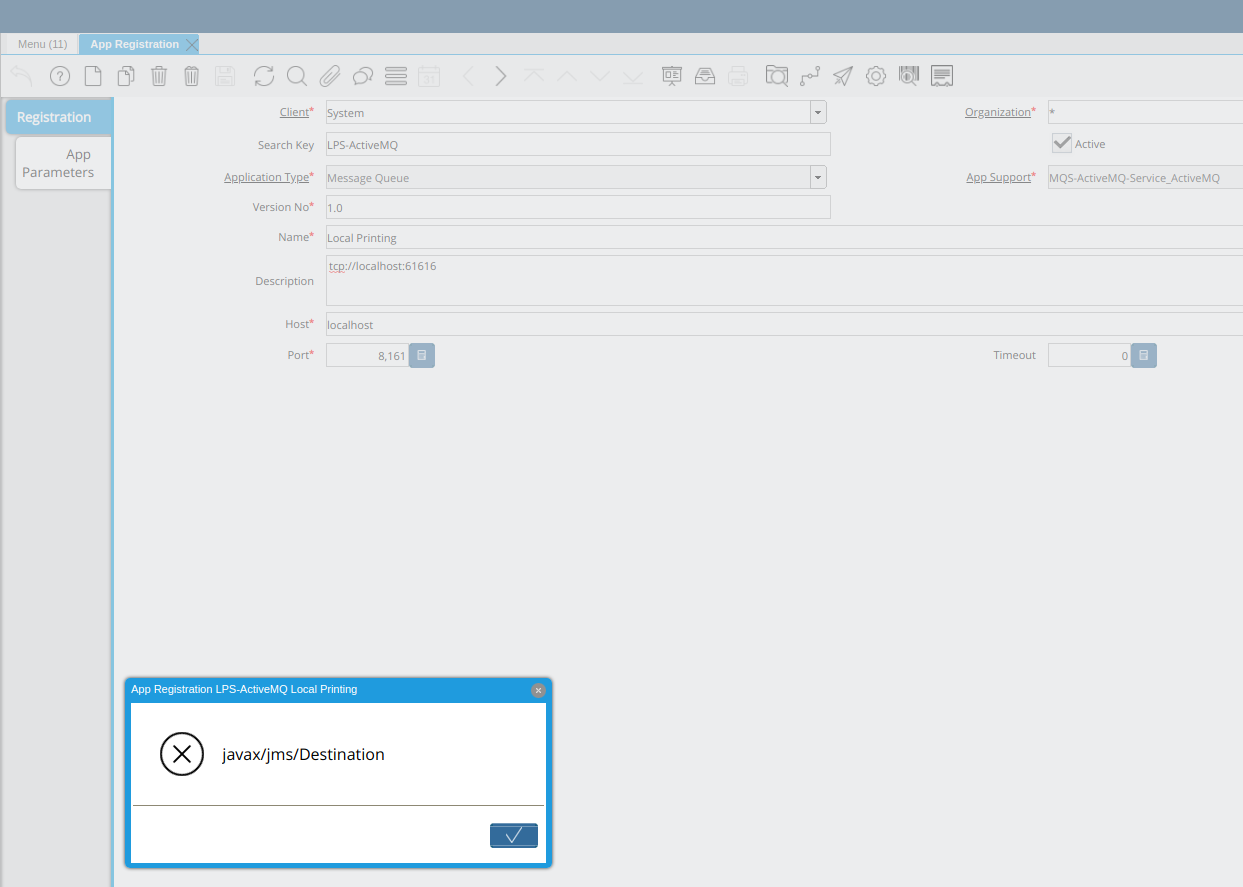Class javax/jms/Destination not found when testing ActiveMQ · Issue ...