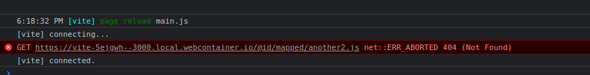 No error handling on faulty mapped imports · Issue #5813 · vitejs/vite ...