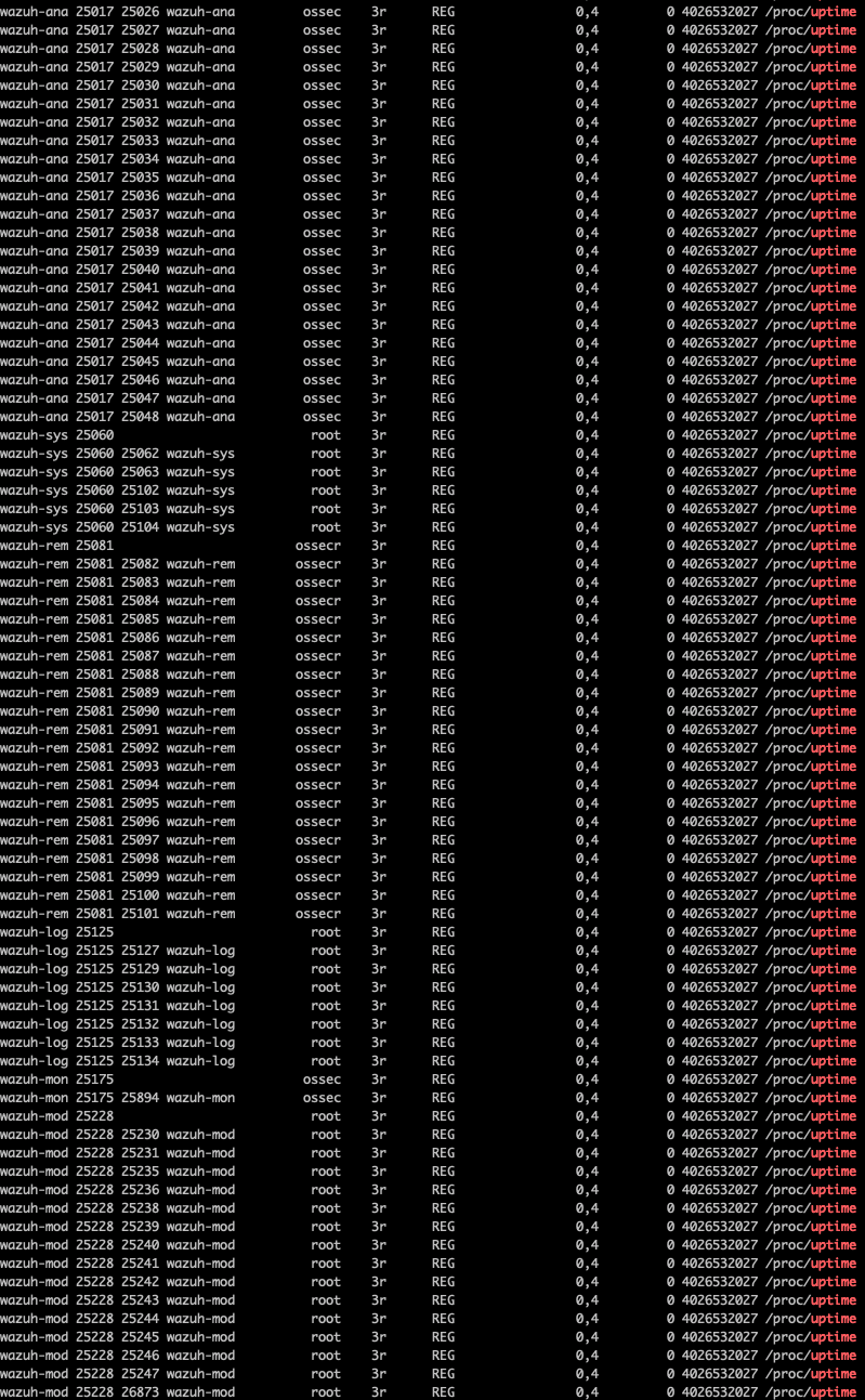 Wazuh daemons file descriptor leak · Issue 9743 · wazuh/wazuh · GitHub