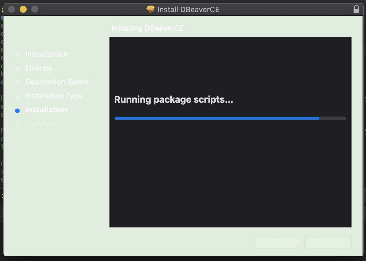 Installer run while OSX is in dark mode is user un-friendly · Issue ...