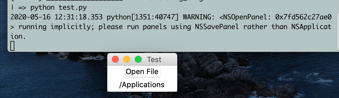 Suppression of FolderBrowse Warning (Mac) · Issue #2892 · PySimpleGUI ...
