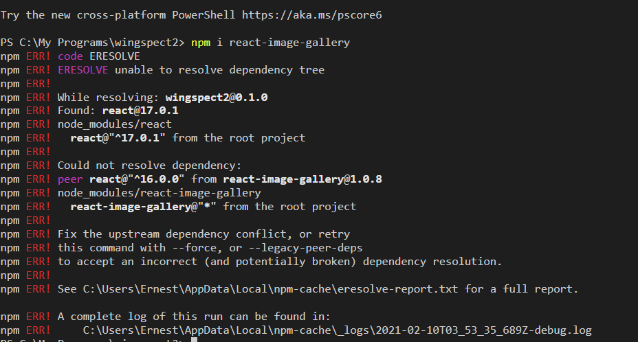 Getting Errors on attempting to Install · Issue #571 · xiaolin/react ...
