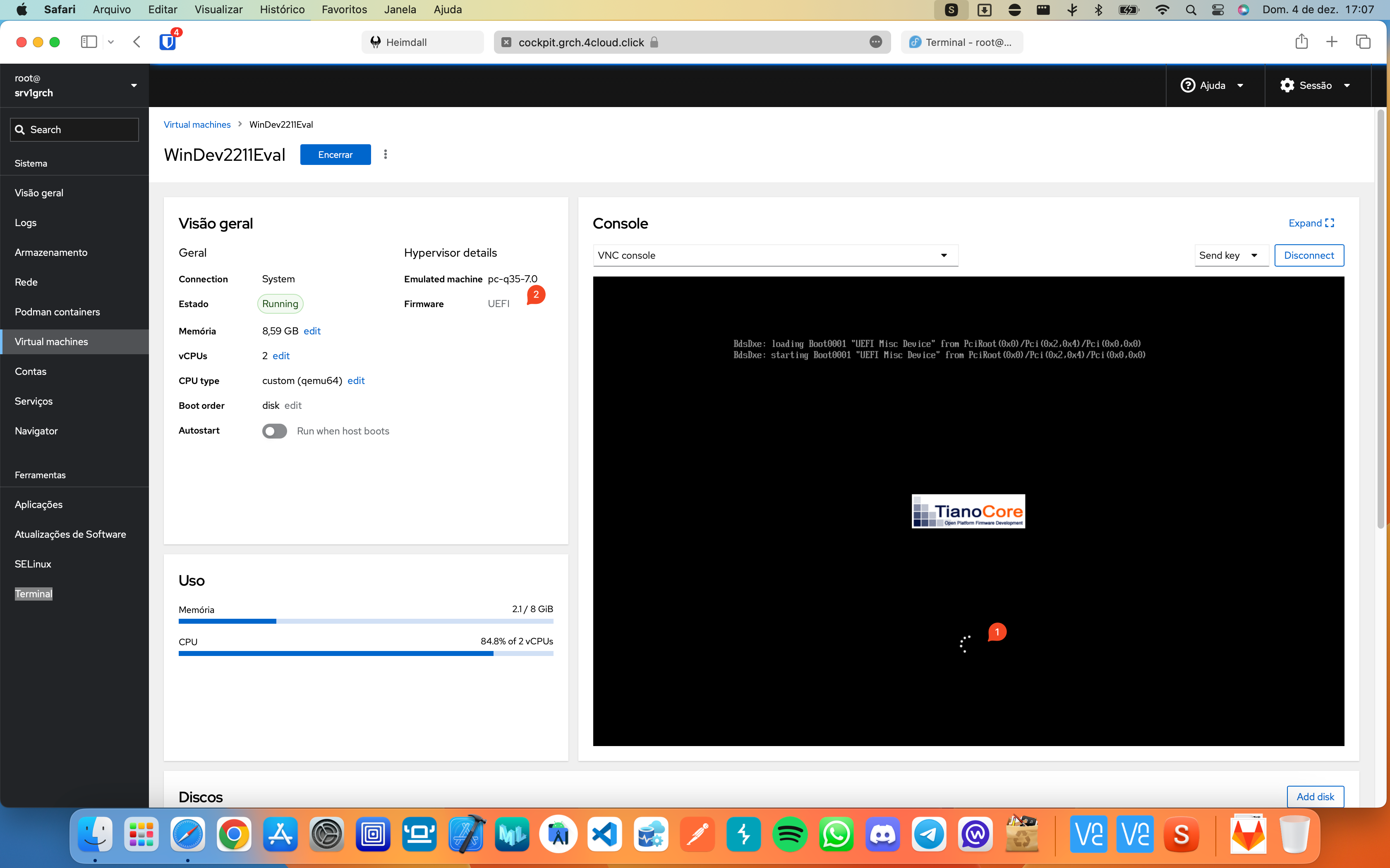 Unsuccessfully run of any SO on cockpitmachines · Issue 879 · cockpit