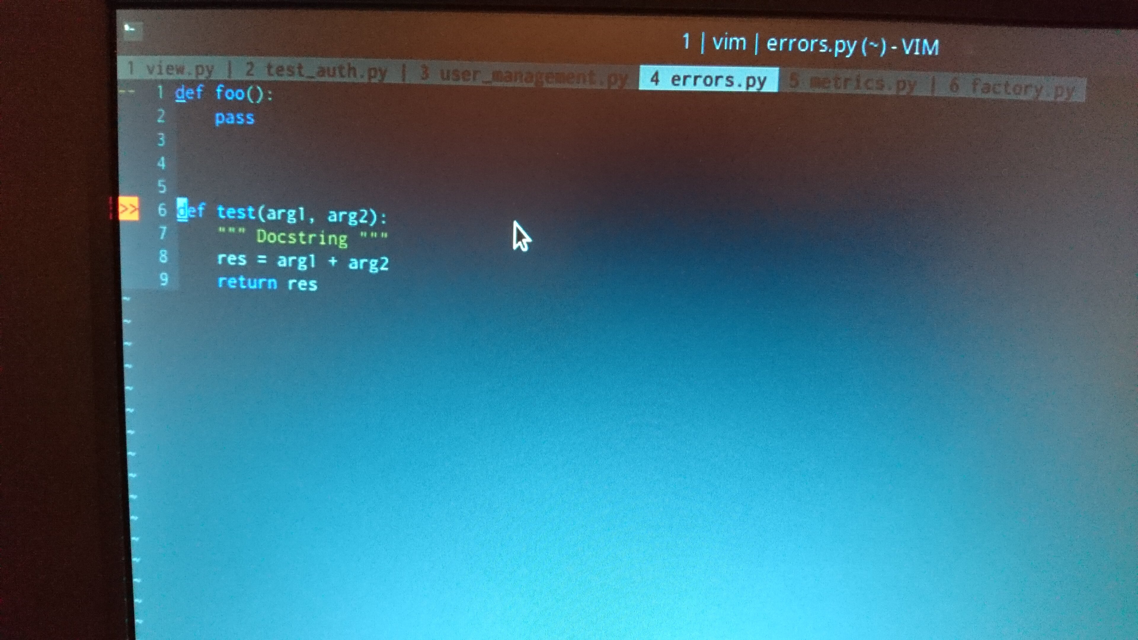 Flake8 errors are kept hidden until all pylint warnings are fixed ...