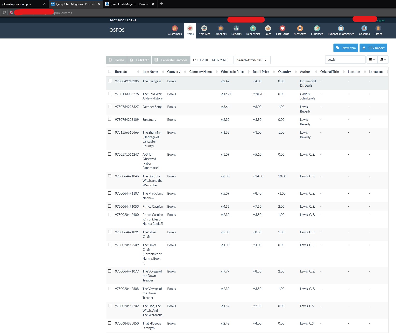 Bug in items table with search in attributes selected · Issue #2723 ...
