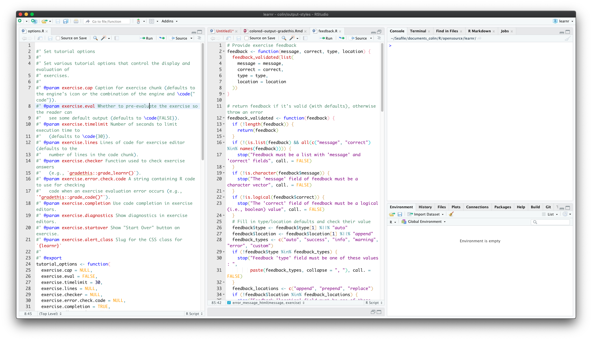 FR: don't remove the column in the layout when there is no document in ...