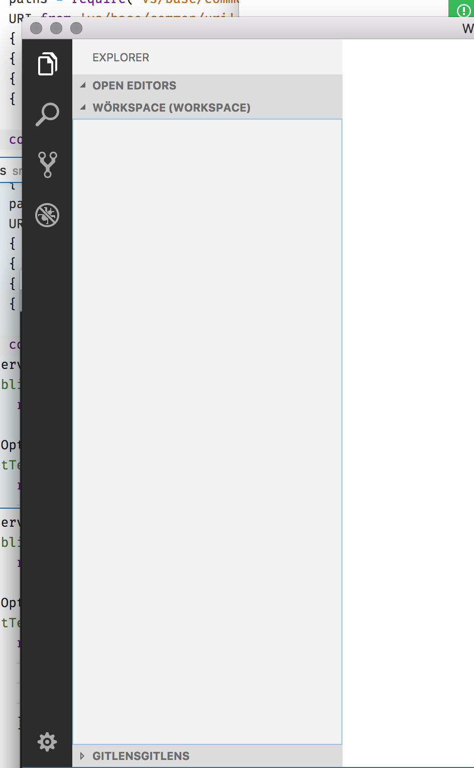 Empty workspace is a little too empty · Issue #35021 · microsoft/vscode ...