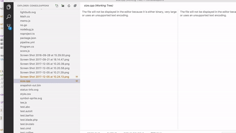 Plain text file shown as binary, too large · Issue #39623 · microsoft ...