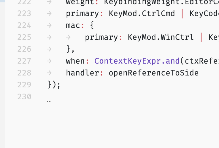 Code Action at file end · Issue #83932 · microsoft/vscode · GitHub