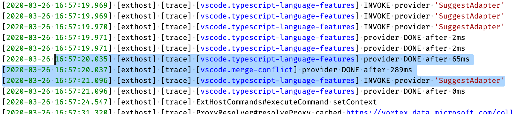 Merge conflict lenses slow artificially slow down all other lenses ...