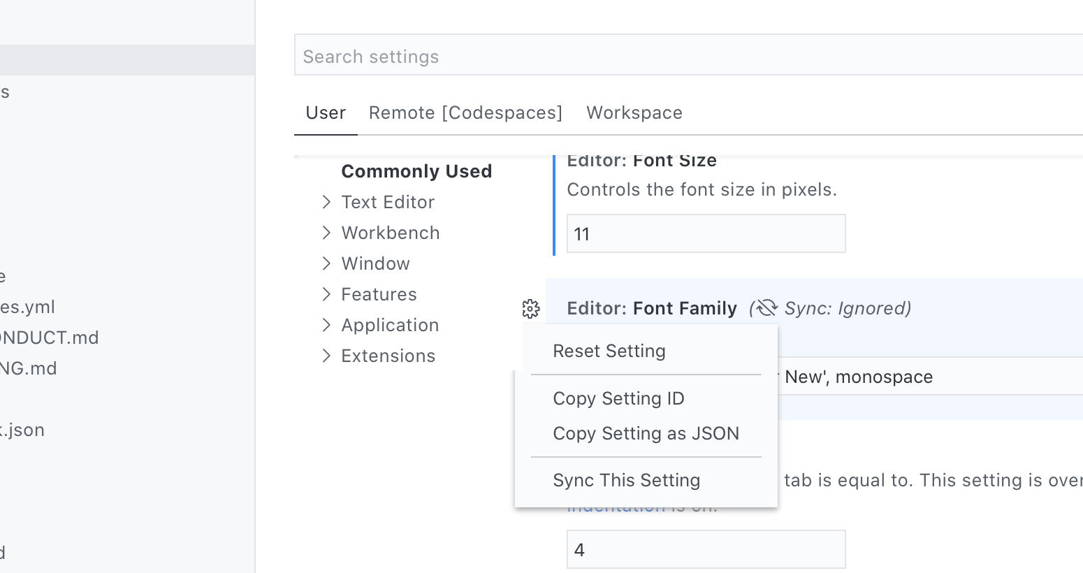 [safari] Screen cheese in settings editor · Issue #107449 · microsoft ...