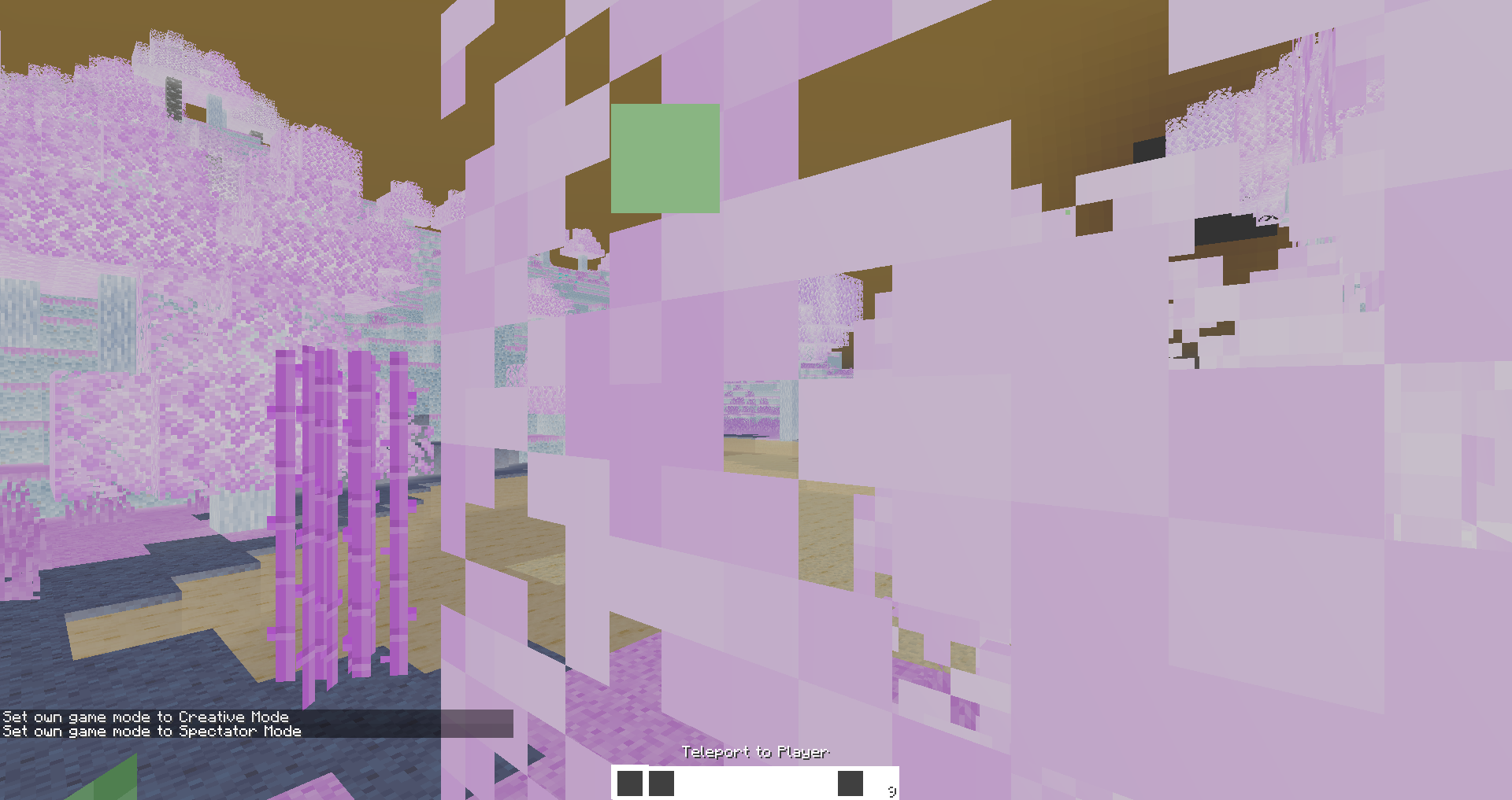 Minecraft Screenshare Having a screen shader applied removes texturing on the hotbar · Issue ...