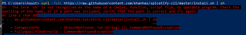 Fatal Error · Issue #874 · spicetify/cli · GitHub