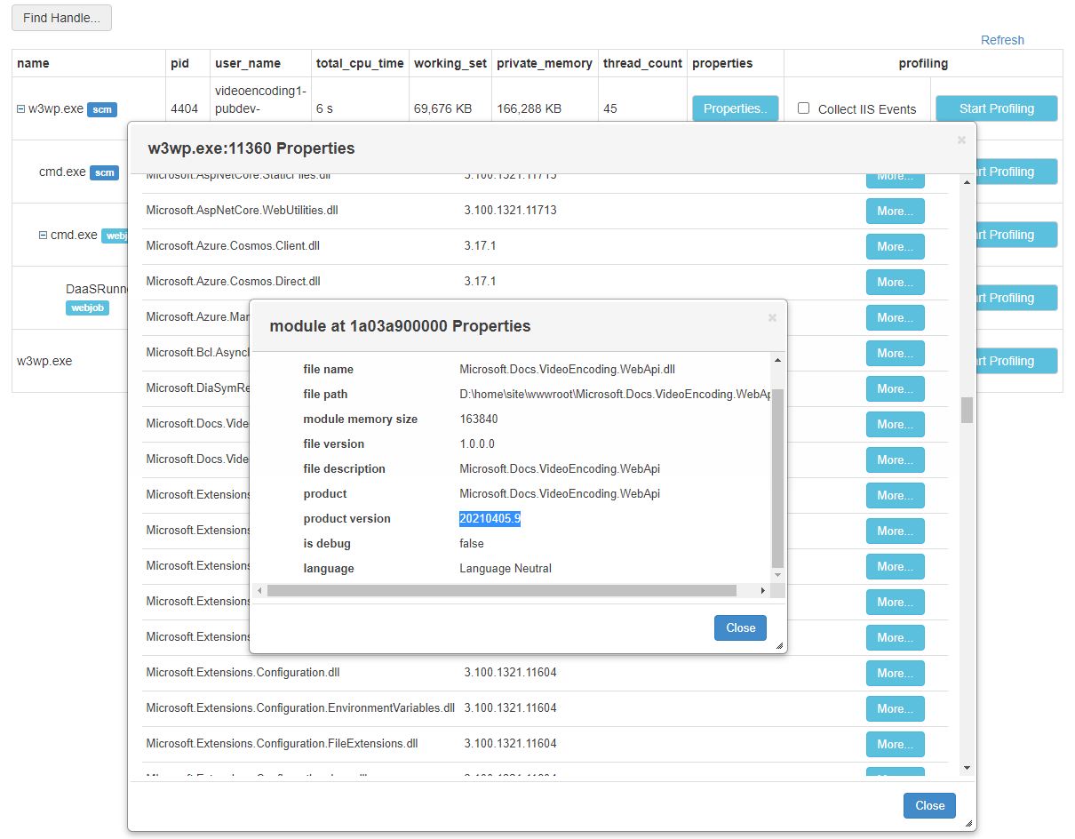 The app service doesn't restart to use the latest deployment asset by ...