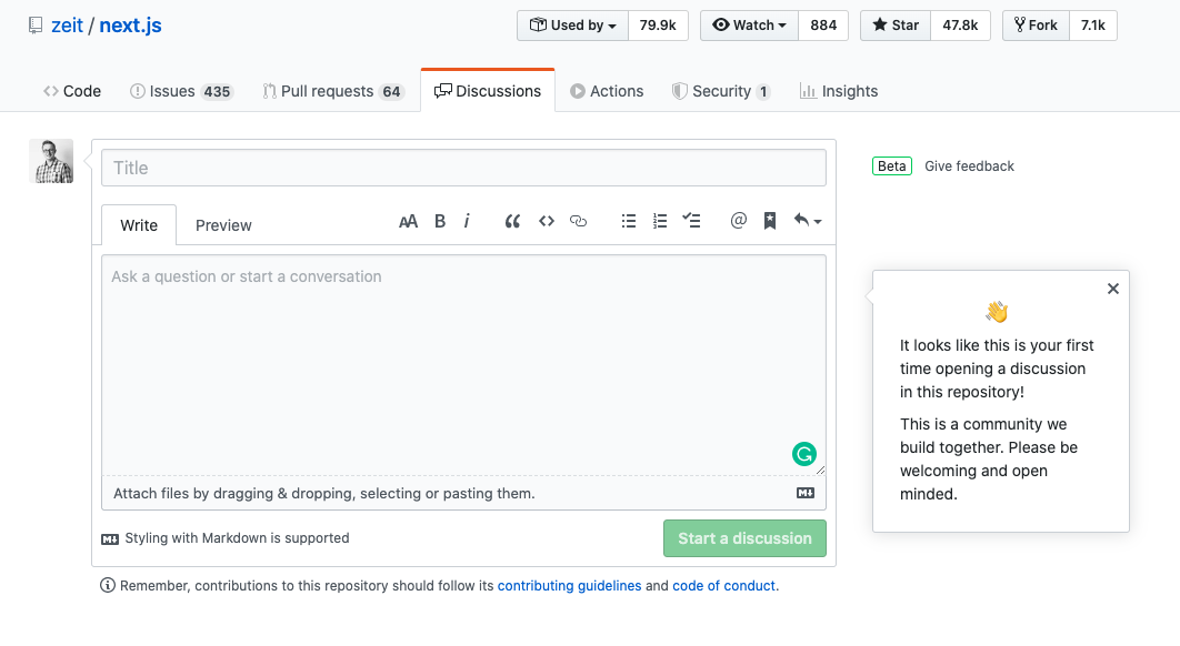 Add support for GitHub discussions · Issue #169 · ckeditor/github ...