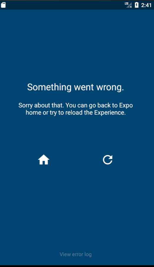 react-native android 模拟器 expo 应用显示 something went wrong · Issue #1134 ...