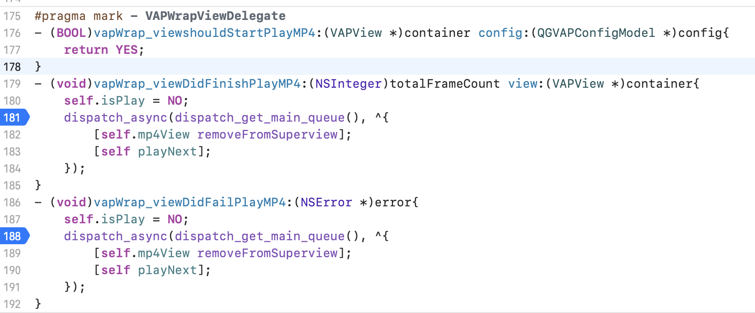 iOS端把Controller变成悬浮窗后 播放mp4delegate没有回调 · Issue #274 · Tencent/vap · GitHub