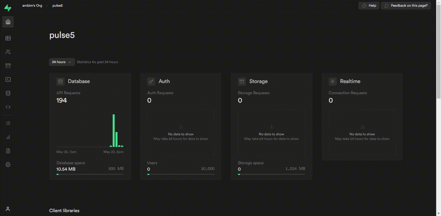 Changing database name causes issue in the Project Settings sidebar ...