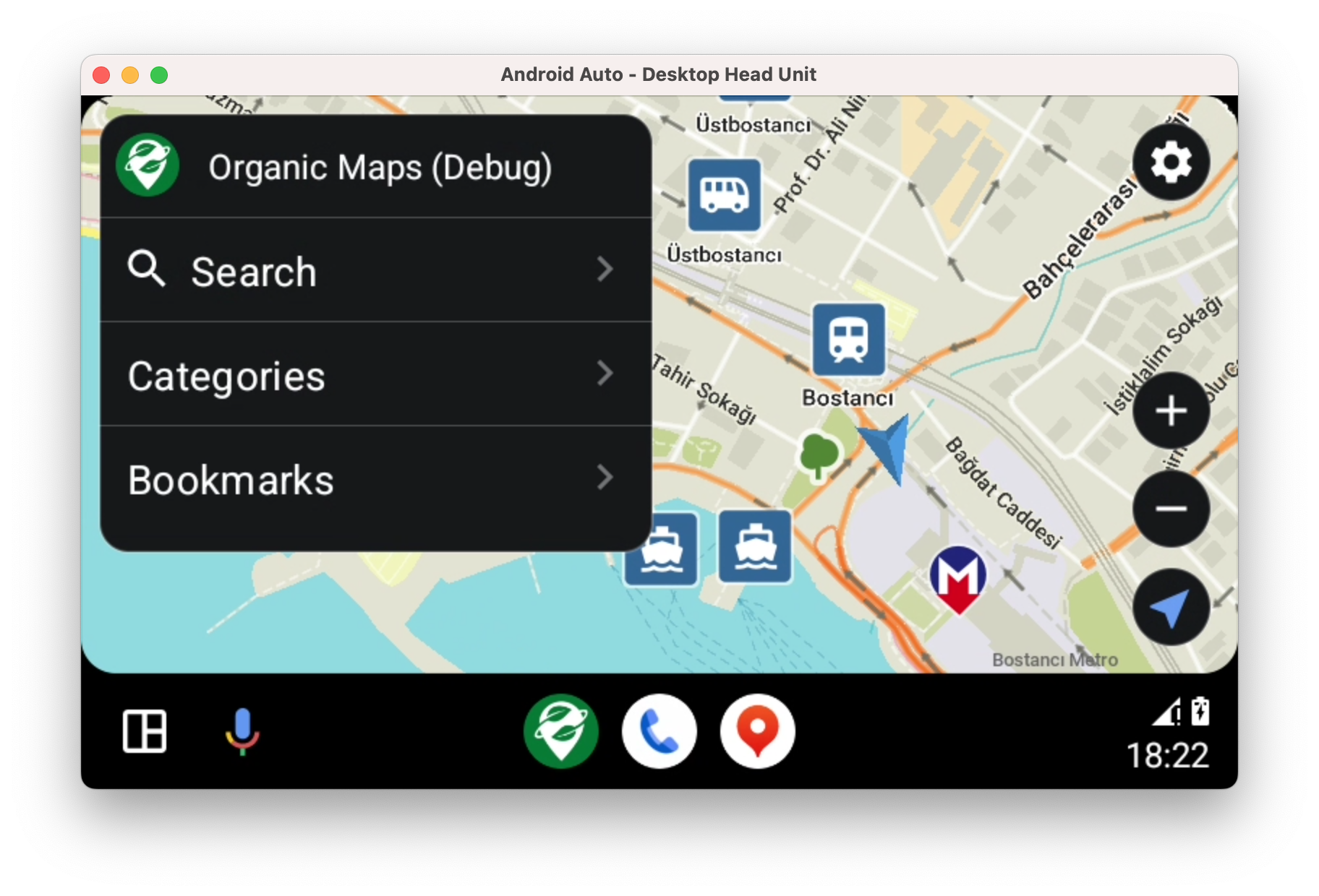 [android][auto] Wrong DPI of icons in Auto after switching from phone