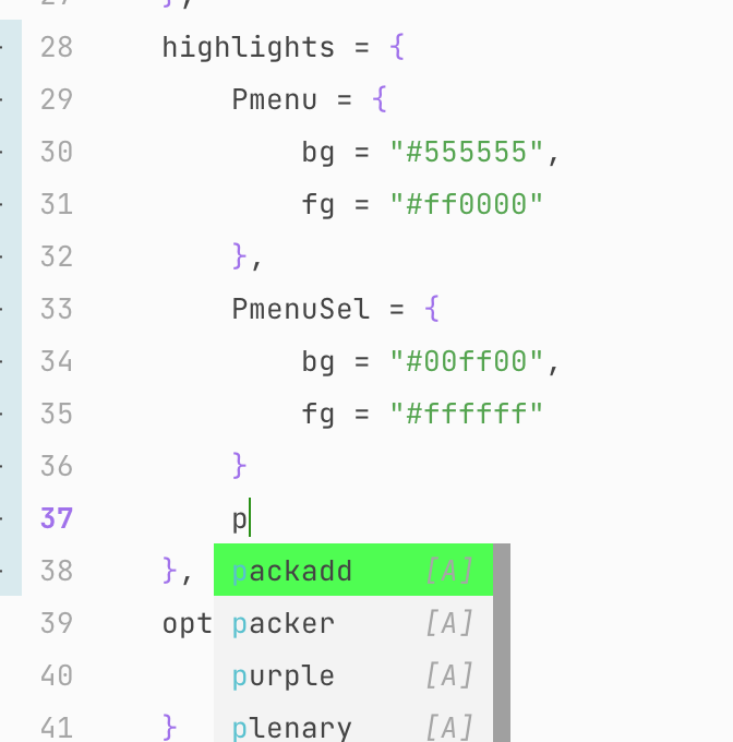 Pmenu color config does not take effect · Issue #91 · olimorris ...