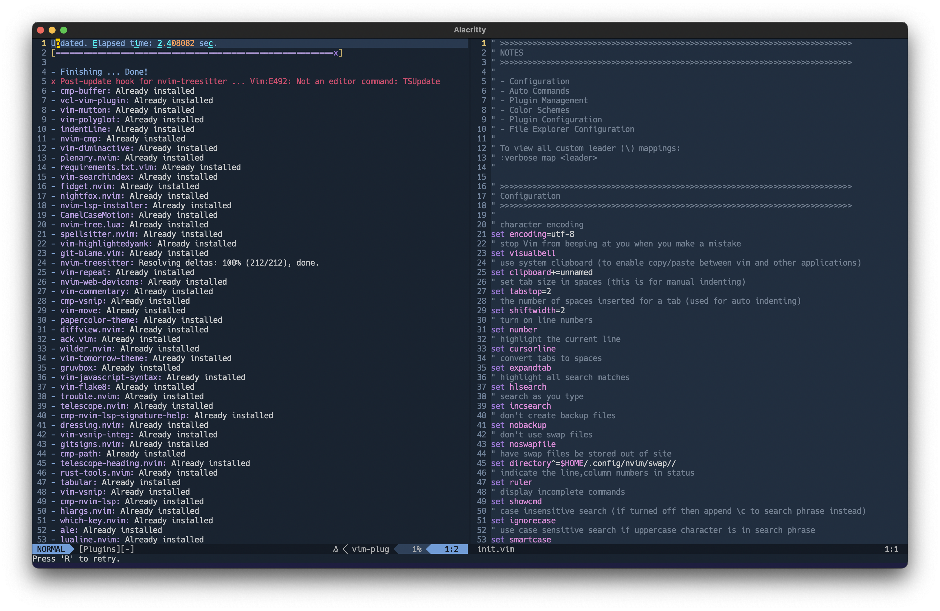 Markdown error (query: invalid node type at position) · Issue #3108 ...