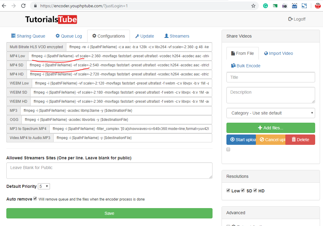 Encoder different video resolutions ? Is it possible? · Issue #1005 ...