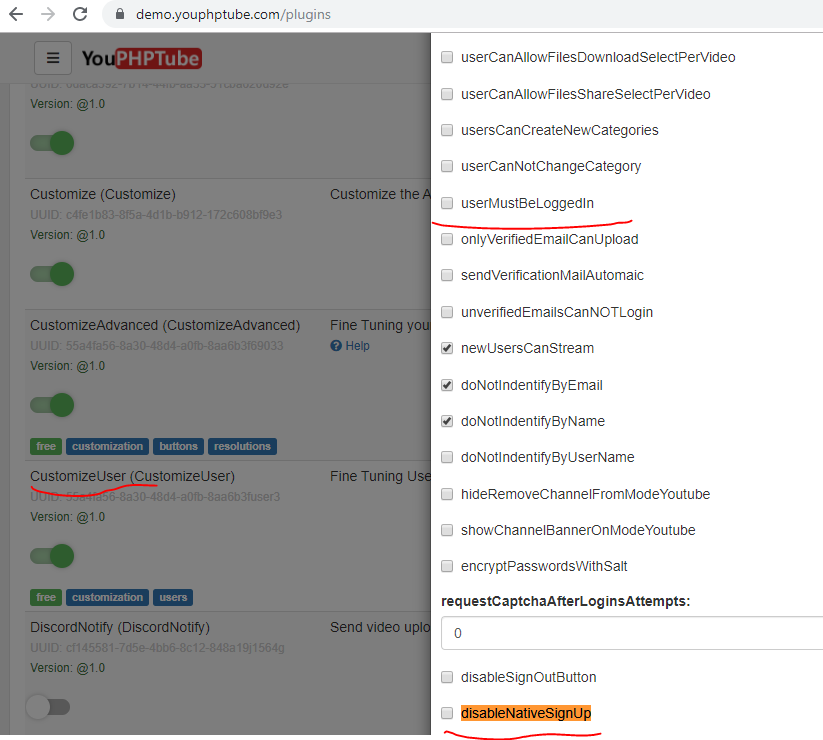 Admin panel changes not sticking · Issue #1891 · WWBN/AVideo · GitHub